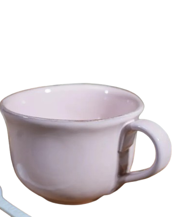 frühstückstasse - rosa