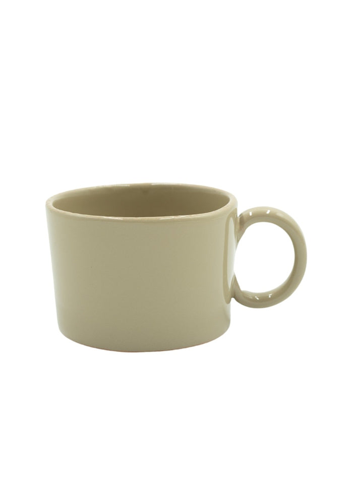 becher h 7,5cm - greige