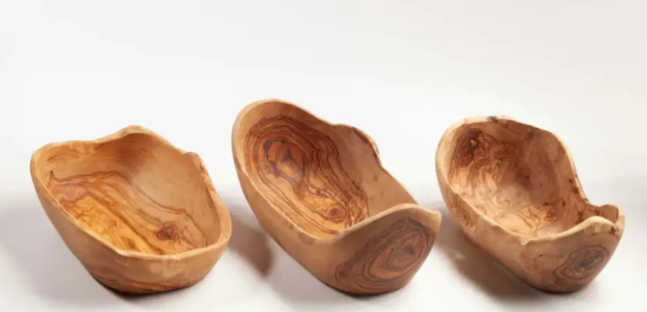 Olivenholzschalen