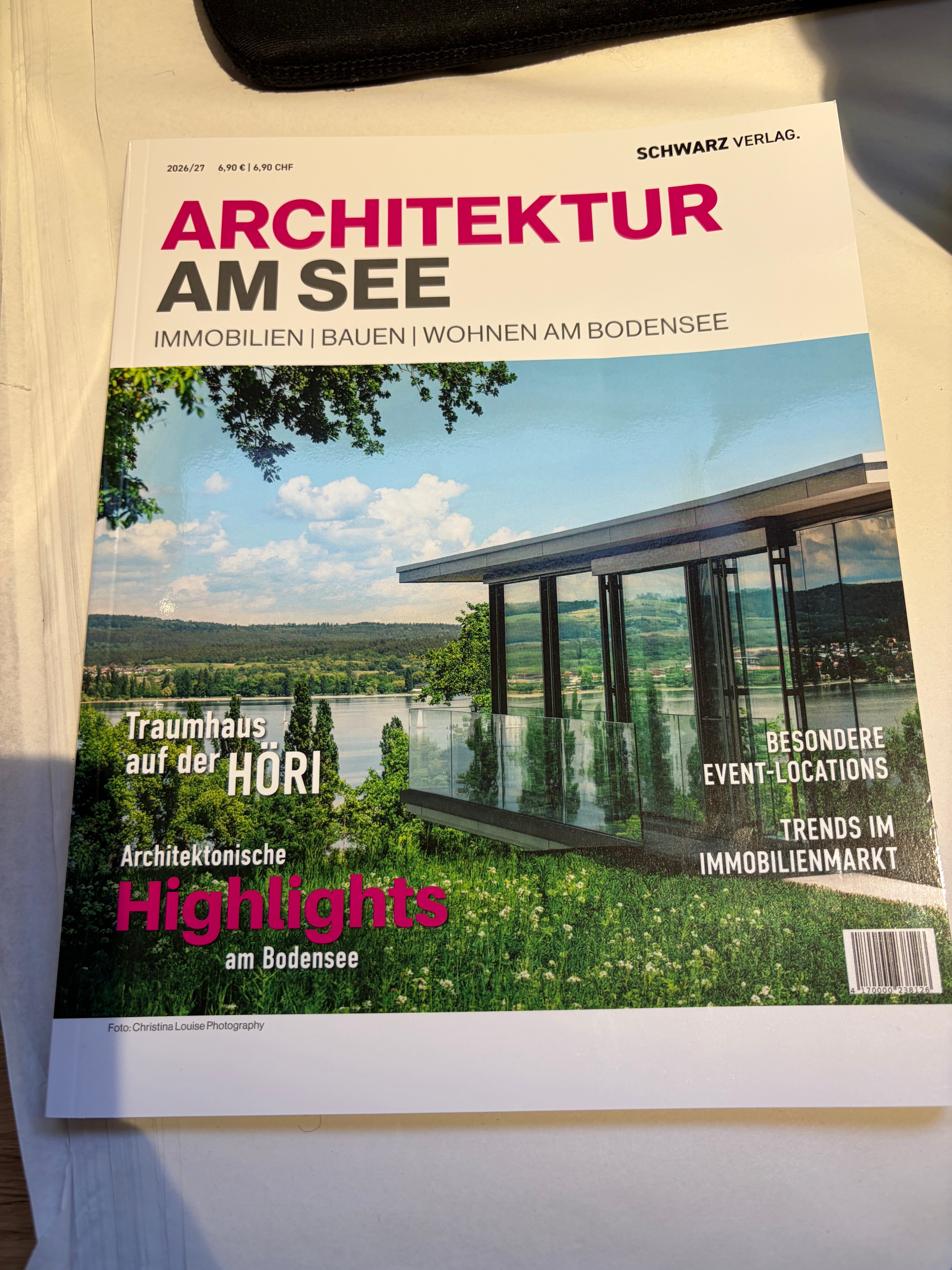 zeitschrift architektur am see